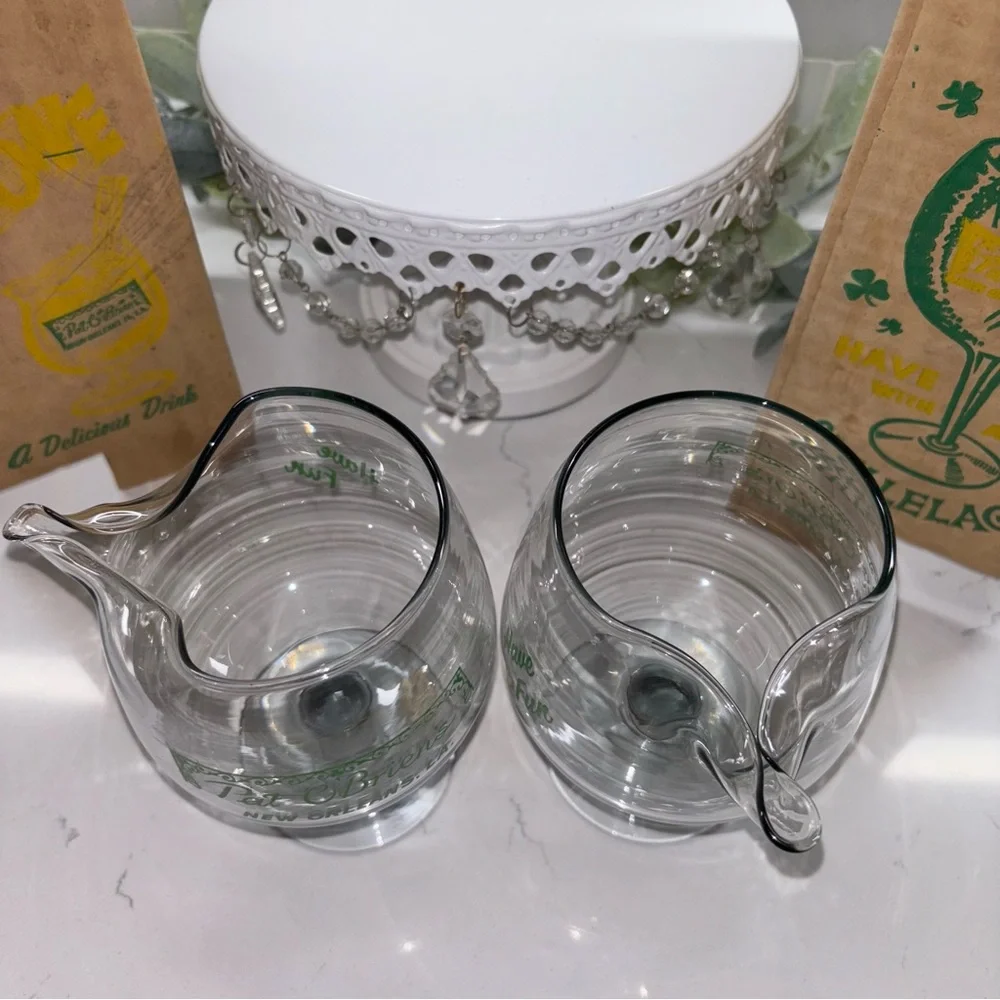 Pat O'Brien's Hurricane Glass Set of 2